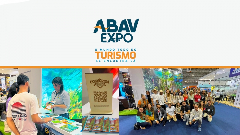 Noticia costa-rica-brilha-na-abav-expo-2023-maior-feira-de-turismo-da-america-latina